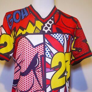 Rebel Minds Comic Pop Art Shirt  MICHAEL JORDAN